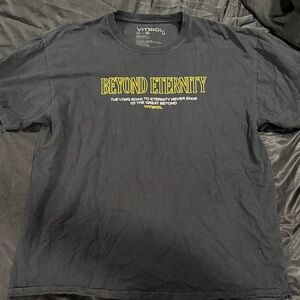 Beyond Eternity Black Graphic T-Shirt for Men